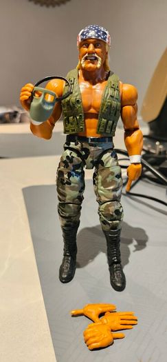 WWE wrestling figure Hulk Hogan