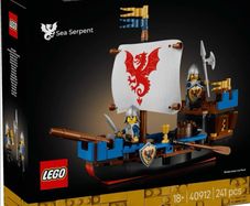 Lego bundle Jurassic Park Wrangler 77984 and Sea Serpent GWP 40912
