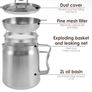 Brand New LOVIVER Stainless Steel Oil Filter Pot, Image 5
