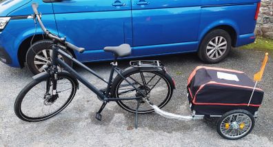 bicycle+trailer brand new