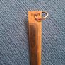 Vintage Topazio Portugal 833 Silver Gilt Vermeil liturgical spoon Chi- Rho monogram Image 4