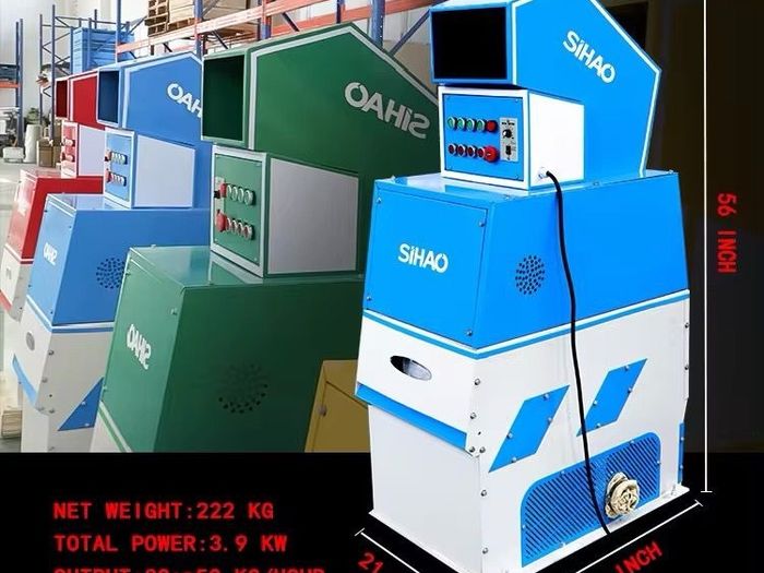 NEW 220v Copper Wire Crusher granulator Copper Cable Granulator