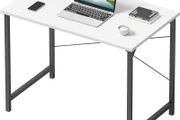 Computer Desk 80x40 cm Home Office Laptop Desk Study Writing Table, Modern Simple Style, White