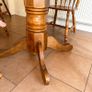 Extendable Mahogany table with 6 chairs Image 5