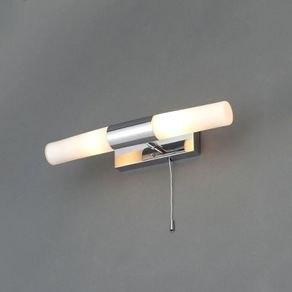 2 Light Bathroom Wall Light Chrome