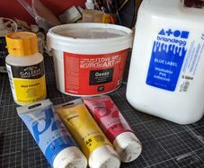 Lot of Art products.