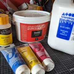 Lot of Art products.