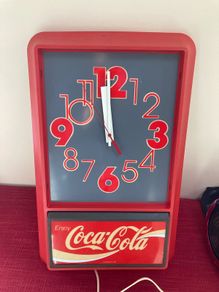 Coca Cola Clock 80's