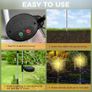 4 Pack Solar Firework Garden Lights, 120 LED Firework Lights Outdoor Garden 8 Modes Starburst Light Waterproof for Lawn Pathway Patio Yard Party Backyard Decoration (Warm White) Image 5