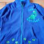 Age 5-6 Dinosaur Fleece Hoodie Image 2