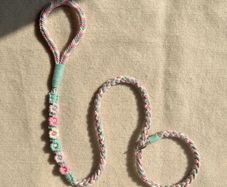 Hand made dog lead
