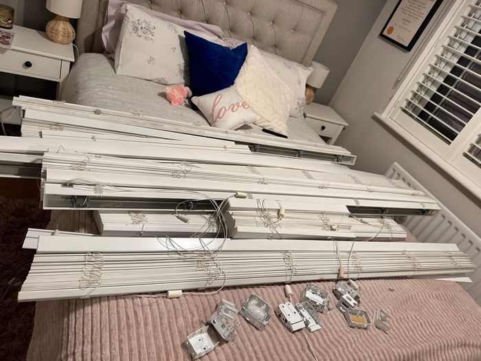 wooden blinds