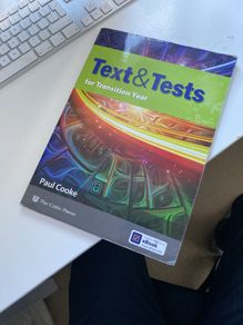 Text and Tests . Maths book for Transition Year