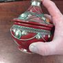 Moroccan Ceramic and Brass Jar Image 3