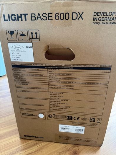 be quiet! Light Base 600 DX White PC Case