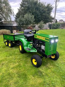 John Deere Tractor & Trailer