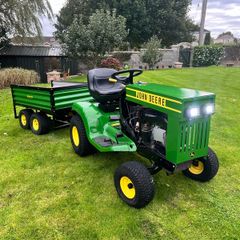 John Deere Tractor & Trailer