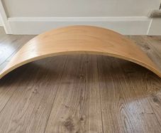 Wooden wobble board