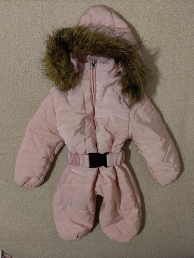Waterproof hooded Pram Suit, all in one,