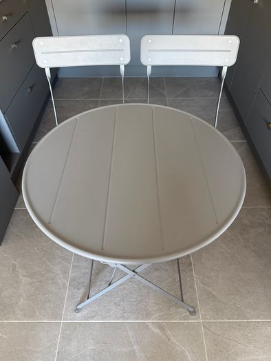 Garden table and chairs