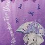 NEW purple tshirt size 14 Image 2