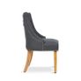 Barhorst Fabric Upholstered Side Chair in Grey Image 3
