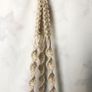 Macrame plant hanger with plant pot Image 3