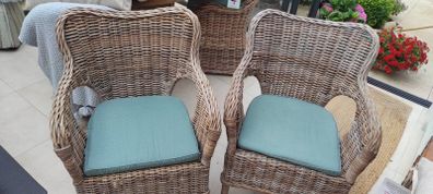 2x Wicker Armchair - Ikea