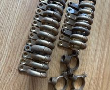 1'' Brass Pipe Brackets