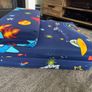 Kids Foldable Printed Chair Bed Image 2