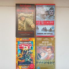 4 Movies On Vhs