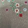 jumper dress Aline yumi jumper dress size small grey frilled cuff with embroidery small 10/12 Image 3