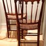 Pair of Edwardian Banister Back Chairs - Stunning! Image 4