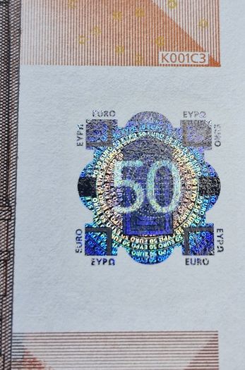 Ireland UNC 2002 T Series 50 Euro Duisenberg Banknote