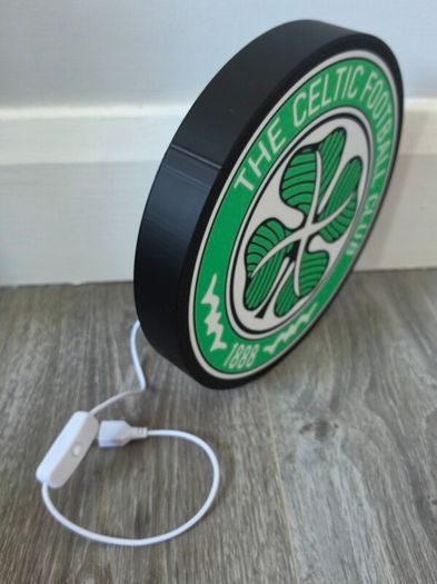 Celtic Football Club Crest Led Light