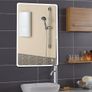 LED Bathroom mirror  Illuminated Mirror LED Bathroom Mirror  Bathroom Mirror Wall Mirror Bathroom Mirror with Lighting Bathroom Mirror LED Touch Image 2