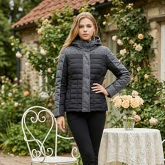 Superdry Women's Elements Tweed Hybrid Hooded Jacket