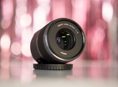 Xiaomi Yi 42.5mm f/1.8 AF Portrait Lens for Micro Four Thirds, New, mft, m43, for olympus Panasonic