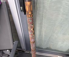 Didgeridoo 118 cm with cover