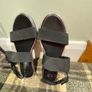 Flat black sandals wide fit Image 5