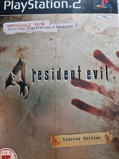 Resident Evil 4 Limited Edition PlayStation2 Ps2 Games Original