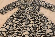 Black and cream dress