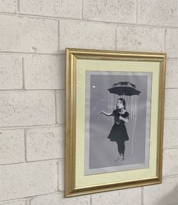 print A large print of Banksy's