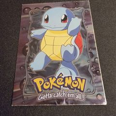 1999 Topps Pokemon - Squirtle #7 - Movie Edition #E7