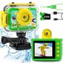 Kids Underwater Camera Boys - Kids Video Camera Waterproof 1080P HD Children Camcorder Digital Camera for Boy Holidays Birthday Toys Gifts MULTIPLE COLOURS AVAILABLE, SEE PHOTOS (FREE POSTge) Image 7