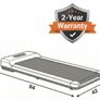 New Under Desk Treadmill 1 to 6 km/h No Assembly Image 3