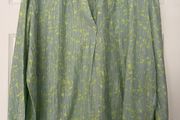 Opus Aloe Green Blouse - Size 44 - Like New