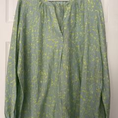 Opus Aloe Green Blouse - Size 44 - Like New