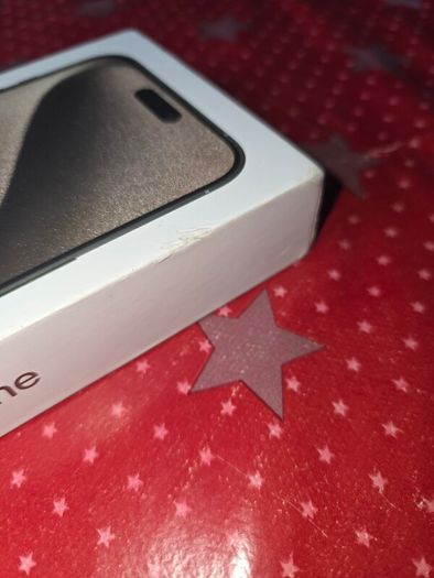 Empty box for iPhone 15 Pro Max