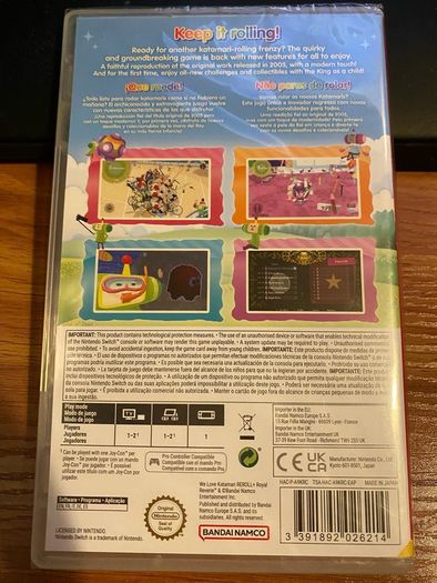 We Love Katamari Reroll+ Royal Reverie Nintendo Switch